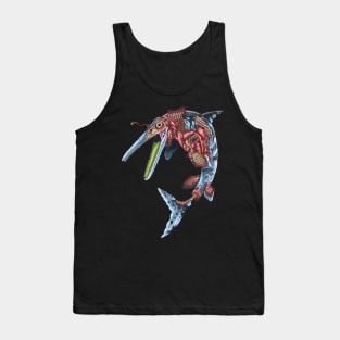 Zombie Icthyosaurus Tank Top